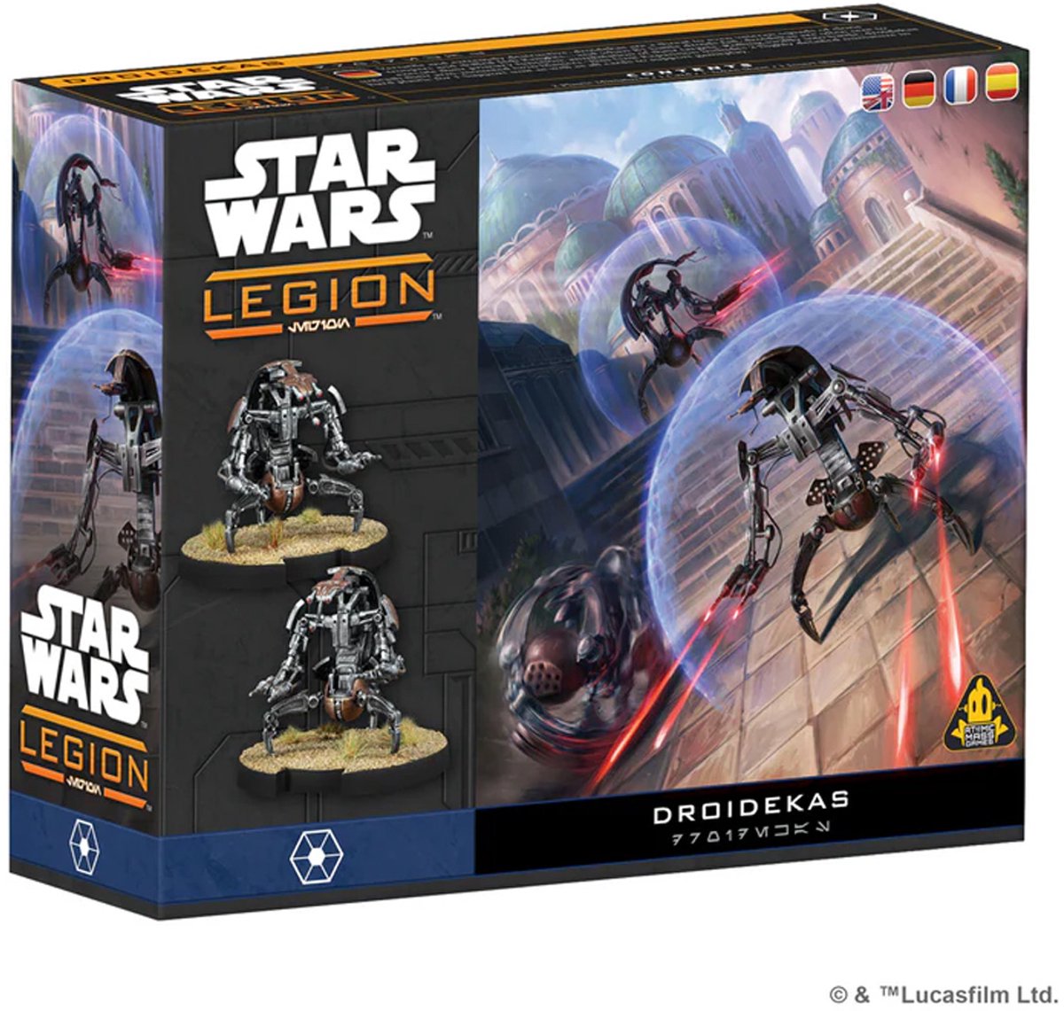 Star Wars Legion: Droidekas - Uitbreiding - Tabletop Miniature Game - EN/FR/DE/ES