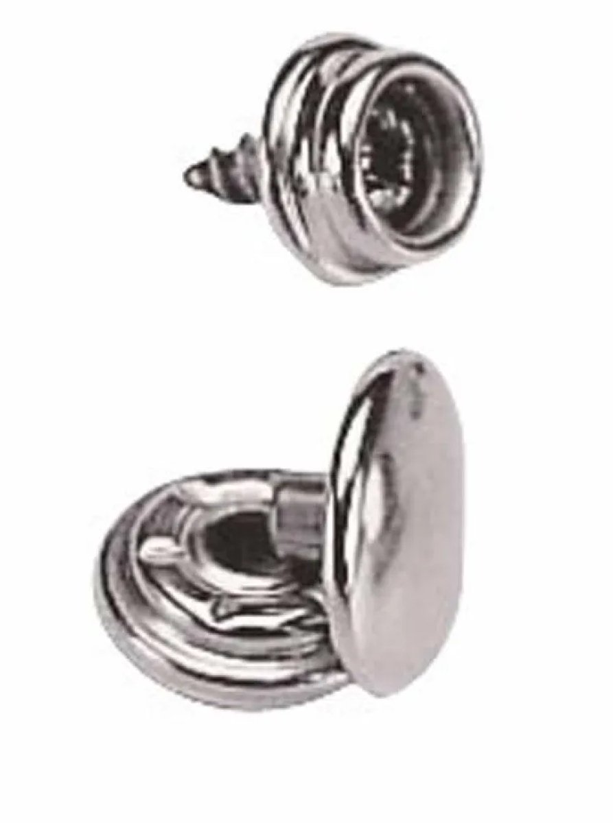 Plastimo Set Met Schroefdraadborgpennen Zilver