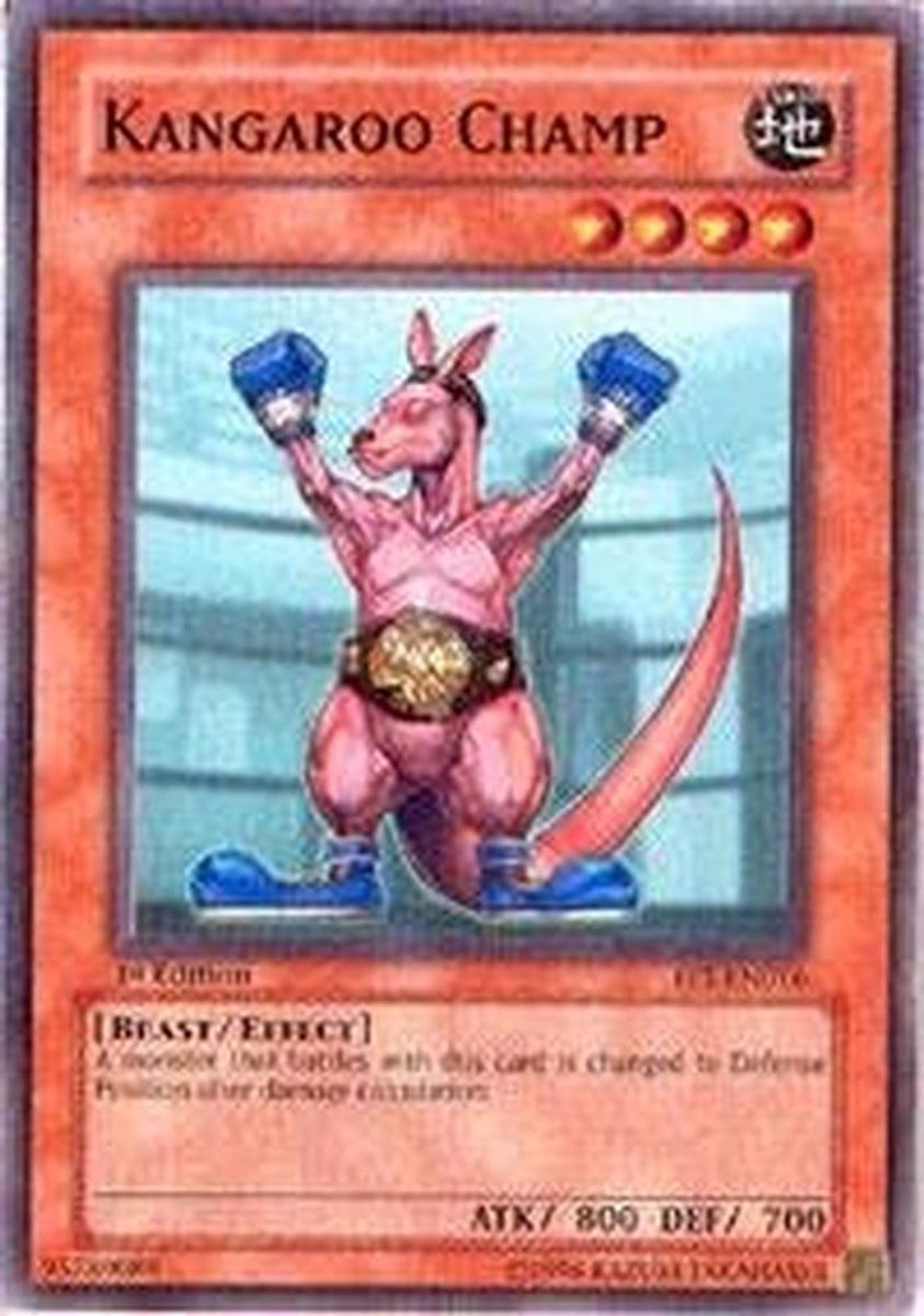Yu-Gi-Oh! Kaartspel Kangaroo Champ - Flaming Eternity - Gewoon