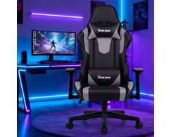 Elekiatech Gaming Stoel - Gaming Chair mit 90°-165° Rugle...