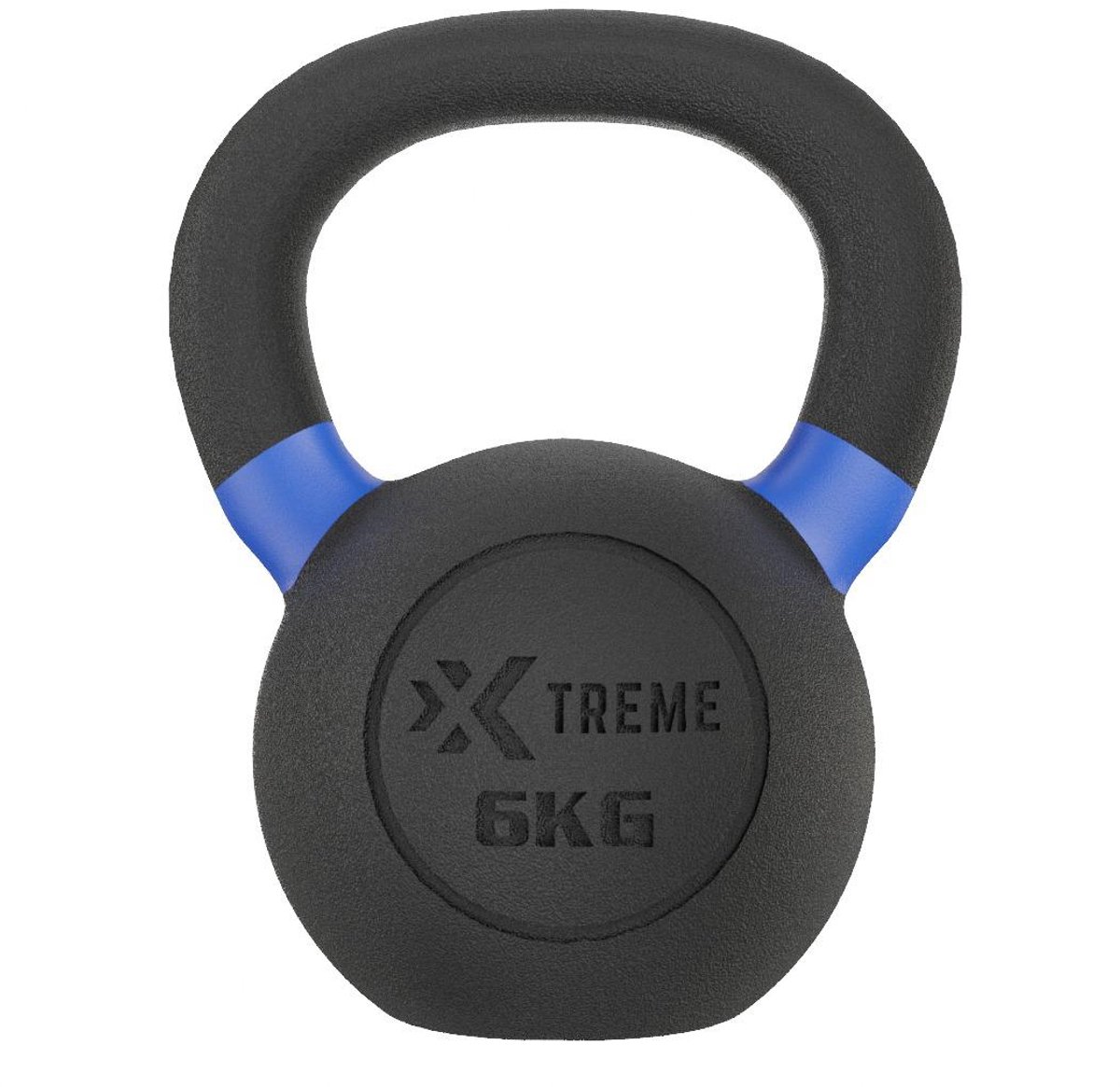 Xtreme Fitness Gietijzer Kettlebell Premium Blauw 6Kg