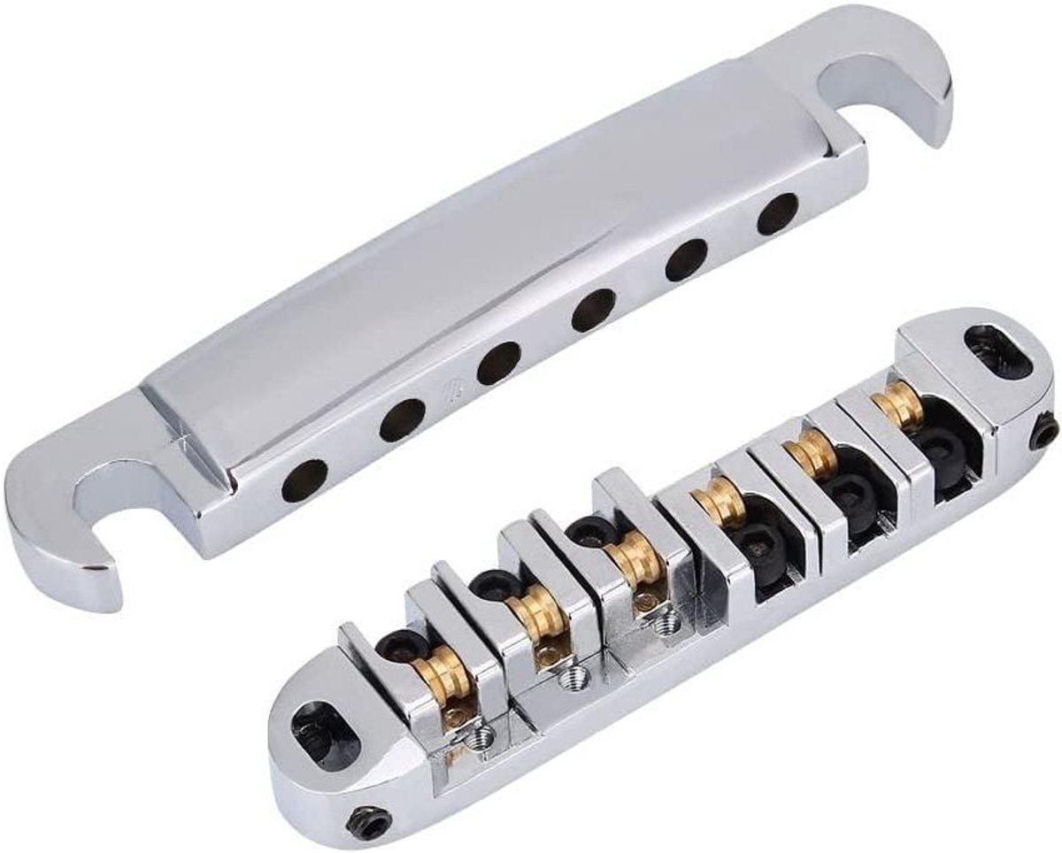Roller Bridge voor Elektrische Gitaar LP Stijl met Locking Zadels