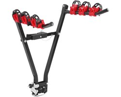 Fietsendrager voor Auto | Stevige Stalen Fietsendrager met Trekhaak | Eenvoudig te Monteren en Gebruiken