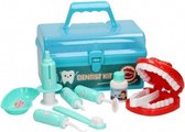 Luxe 10 delige tandartskoffer met accesoires - tandarts speelset - kinder speelgoed