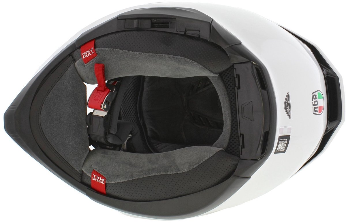 AGV K7 Mono Wit Integraalhelm - Helm – foto 7