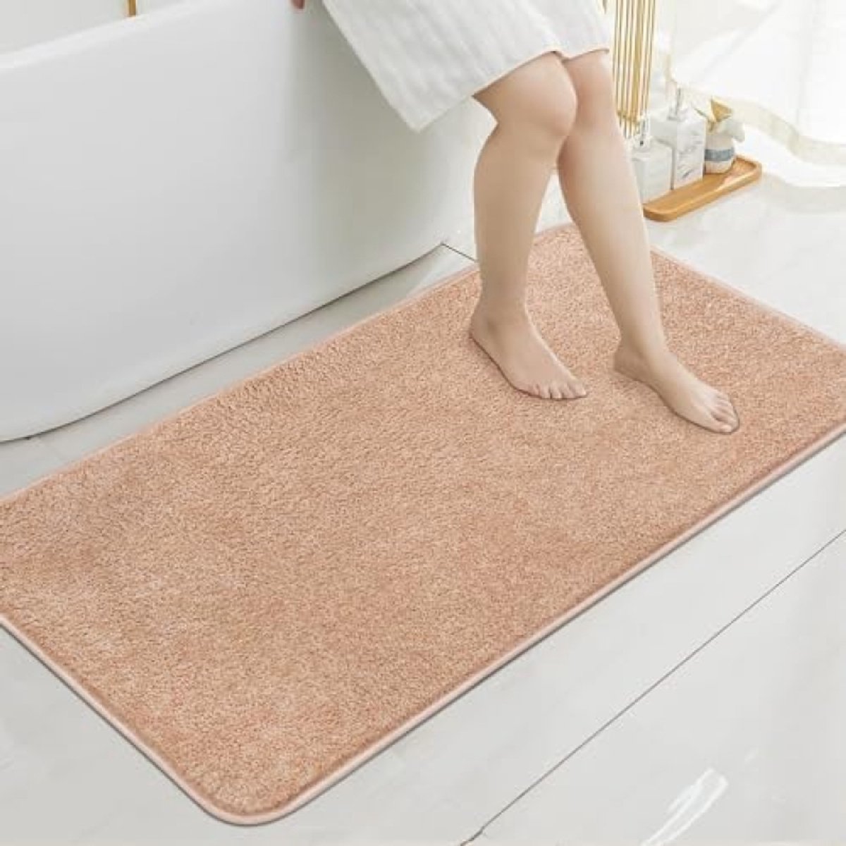 Grote Badkamermat - Absorberend en Antislip - 50x120 cm