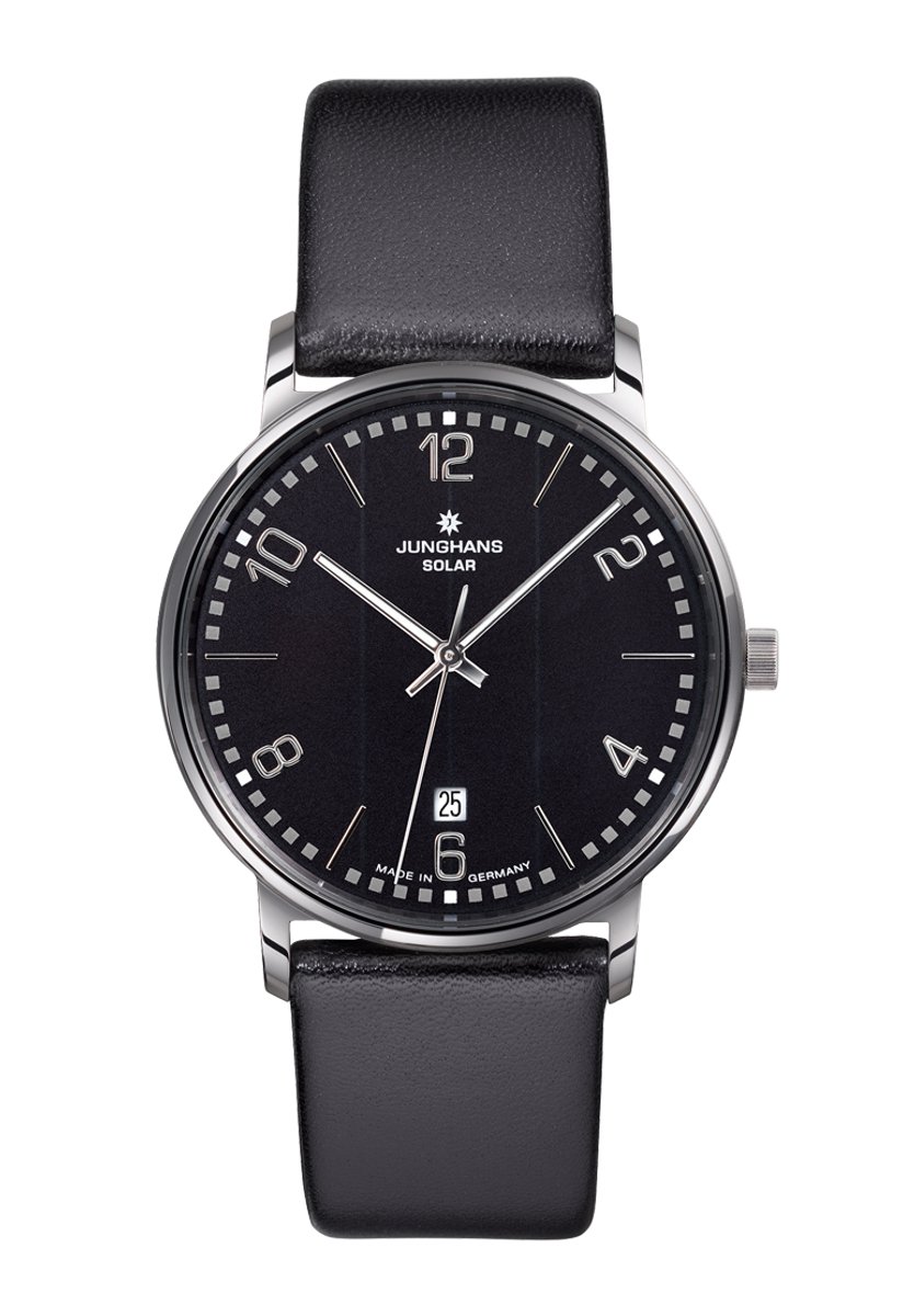 Junghans Milano Solar horloge 14-4062.00 - zonnescherm horloge - luxe heren horloge