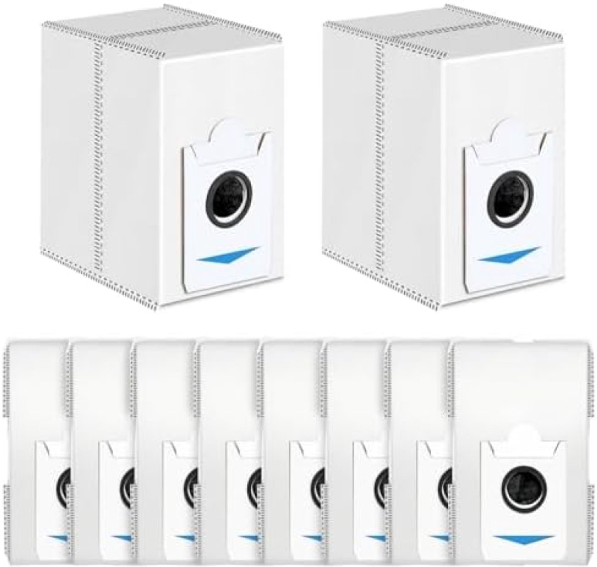 PromoHome 10x Stofzakken Geschikt voor Ecovacs Deebot DEEBOT T30S COMBO / T30S COMBO Complete / X2 COMBO