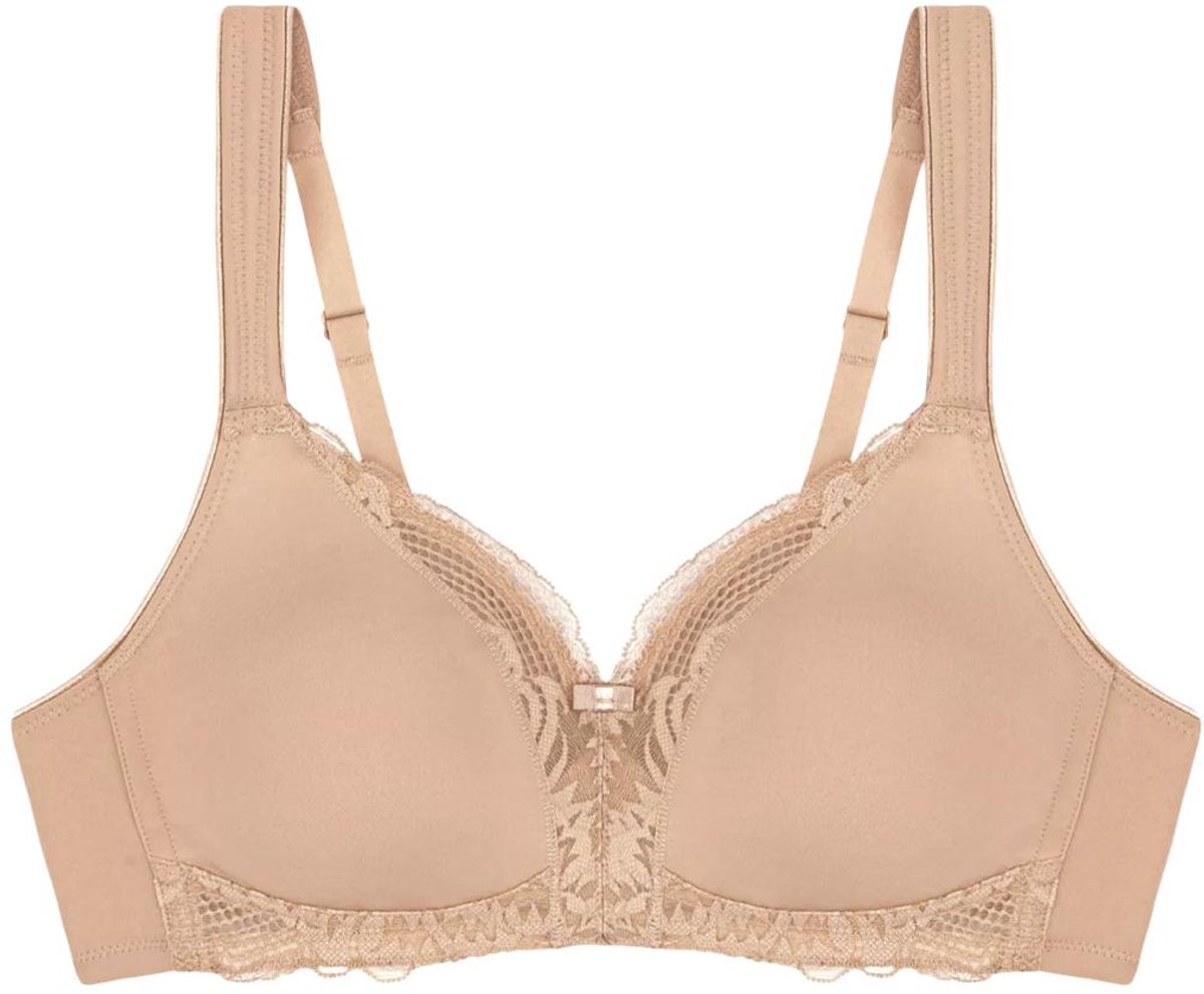 Triumph Bügelloser BH Modern Lace+Cotton Beige