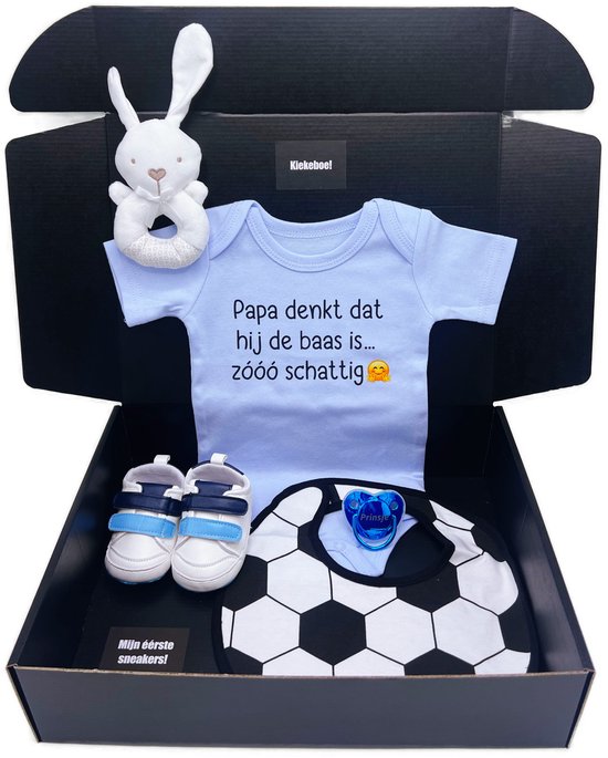 Kraamcadeau voor een jongen - groot kraamcadeau - luxe kraamkado - kan ook rechtstreeks als cadeau worden verstuurd - geboortegeschenk jongen - cadeau geboorte van Rabbits Fantasy Shop — afbeelding 3