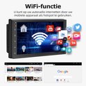 Autoradio met WiFi-functie en streaming-apps zoals YouTube, Twitter, Facebook en meer.