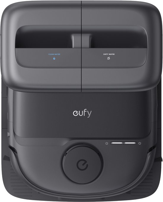 eufy Nieuw 2026 Robotstofzuiger met Dweil C28 Omni - HydroJet-zelfreinigende Dweilrol - Upgrade van X10 Pro - 15.000Pa Zuigkracht - Alles-in-1 Station - Automatisch Dweilen en Drogen - AI-obstakeldetectie