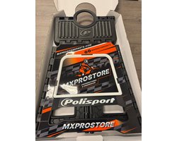 Polisport Opklapbaar Bokje - MXProStore Edition | Oranje/Zwart