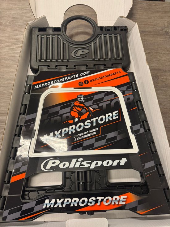 Polisport Opklapbaar Bokje - MXProStore Edition | Oranje/Zwart