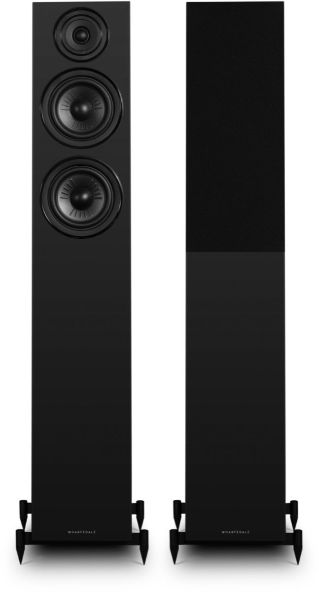 Wharfedale Diamond 12.4i Vloerstaande Speaker – Volledig Spectrum – 2,5-weg – 150mm Driver – 35Hz-20kHz – Passieve Speaker – Walnoot