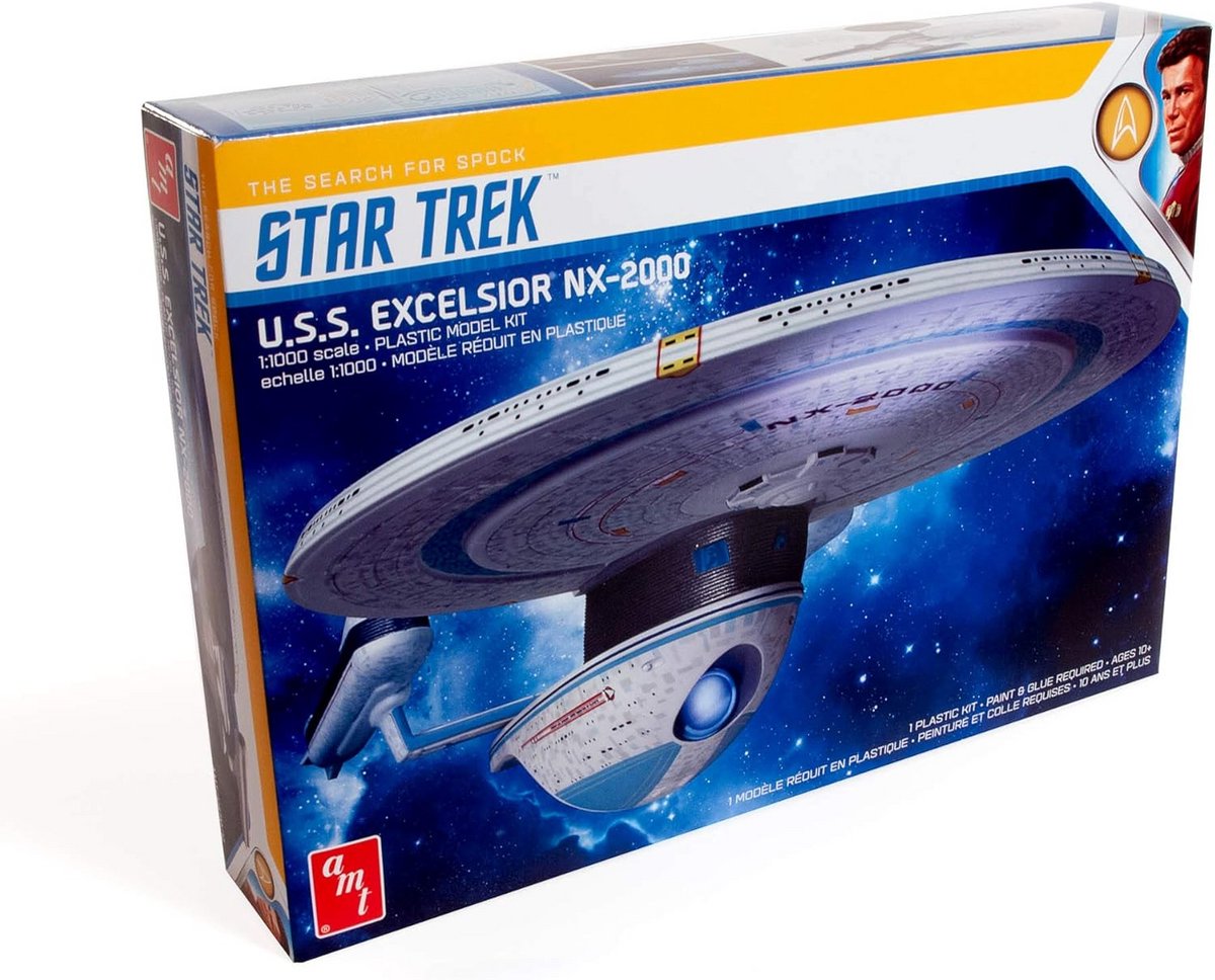 Modelbouwset U.S.S. Excelsior Schaal 1:1000 - Ruimteschip Modelkit