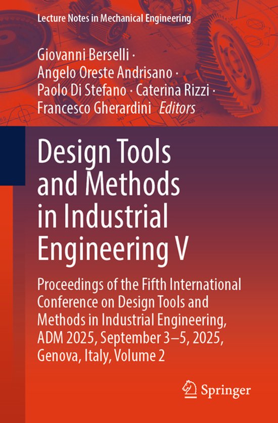 Lecture Notes in Mechanical Engineering- Design Tools and Me ... - cover