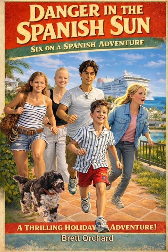 Adventures of the Six- Danger in the Spanish Sun - cover