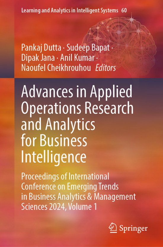 Learning and Analytics in Intelligent Systems60- Advances in ... - cover