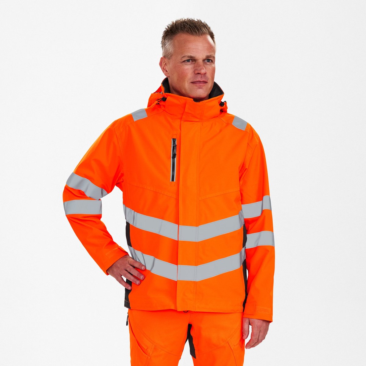 Engel Safety shelljack 1146-930 Hi-vis Antraciet