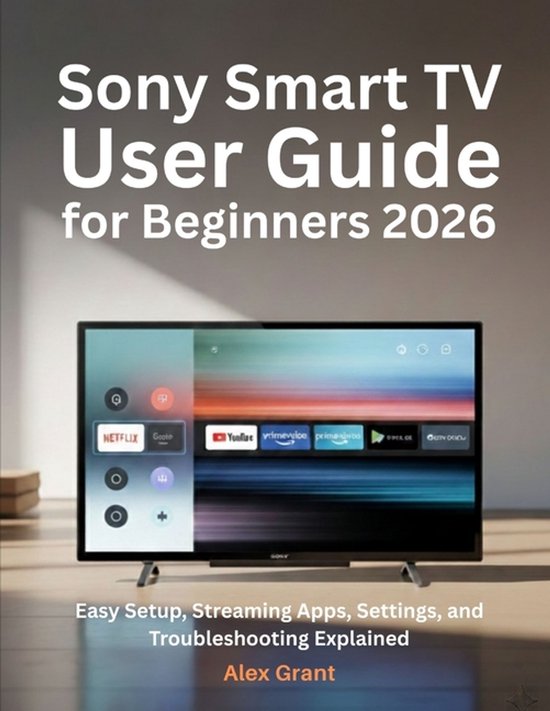 Sony Smart TV User Guide for Beginners 2026 - cover