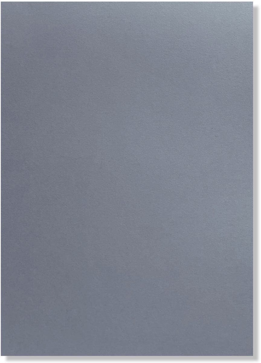 20 Vellen Donker Grijs A4 Hobby Karton - 250g/sm - 297x210mm - Glad Cardstock Papier