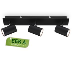 BRILONER Isil – Opbouwspot – met EEK A lichtbron* - zwart – 45cm