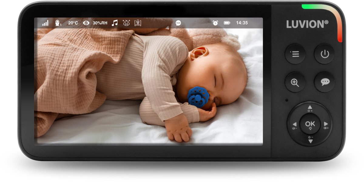 LUVION Supreme Connect 3 Black - Babyfoon met Camera en App thumbnail 6