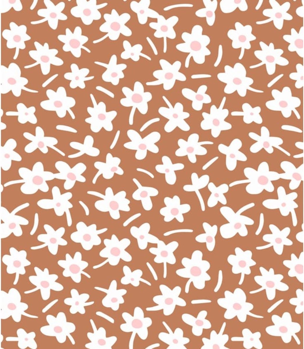 BINK Bedding Tafelkleed - Tafelzeil Happy Days Butterscotch - PVC 100 x 145 cm - afneembaar - feest - feestdecoratie - kinderfeestje - verjaardag - buiten eten