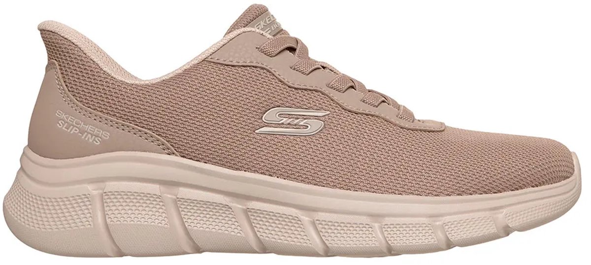 Skechers Bobs B Flex Taupe Mesh