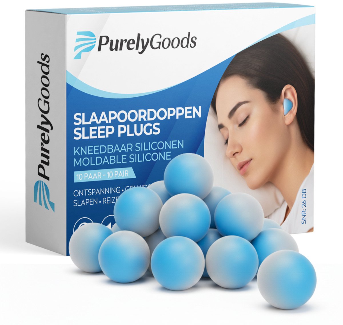 PurelyGoods Slaap Oordopjes Zijslapers