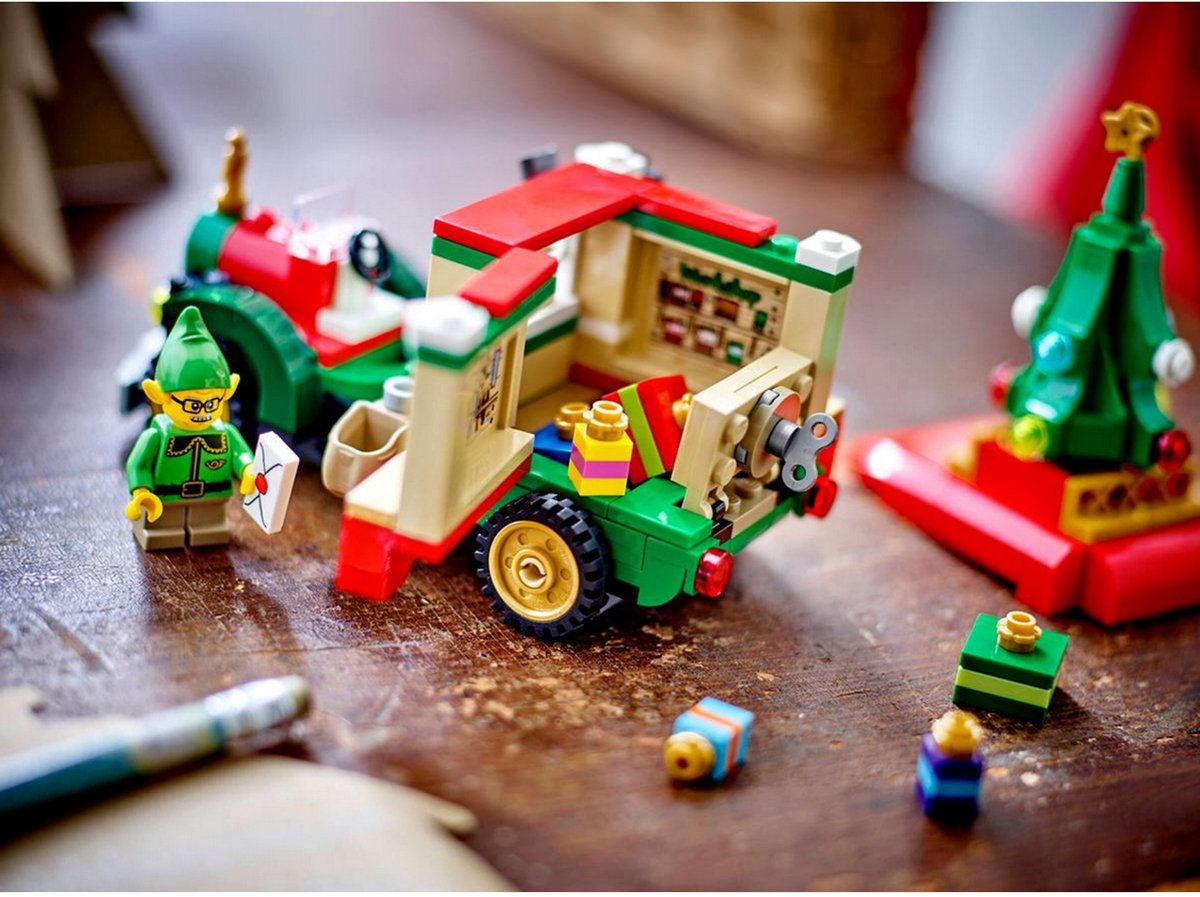 LEGO Bezorgtruck van de Kerstman Kerst Speelgoed om te Knutselen voor Kinderen 40746 — afbeelding 17