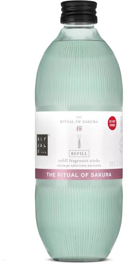 Rituals - Navulling voor Geurstokjes - 500 ml - Ritual of Sakura - Refill