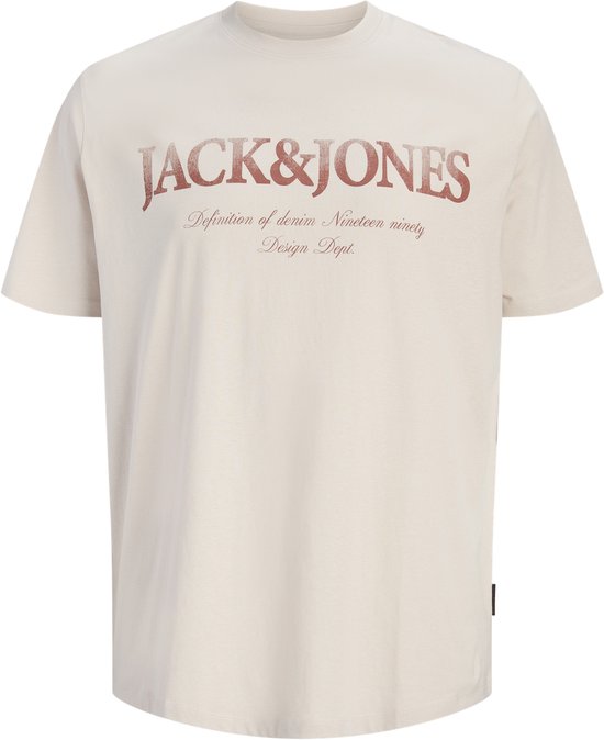 JACK&JONES PLUS - JJDEVIN DAYTONA PRINT TEE SS CN PLS PLUS - Hommes PLUS - T-shirts