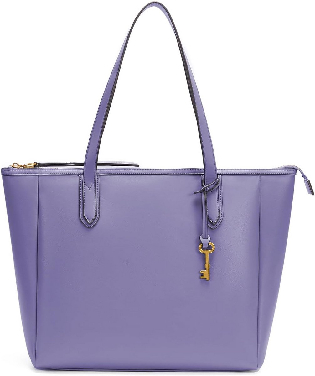 Grote Leren Shopper Damentas met Schouderband - Handtas Werken Winkelen Reizen