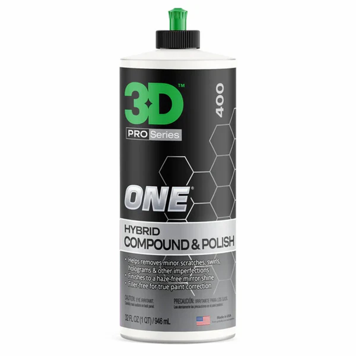3D ONE HYBRID Compound - 32 oz / 946 ml fles