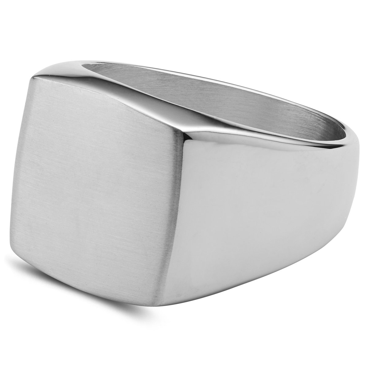 Leigh Zilverkleurige Gravel Ring