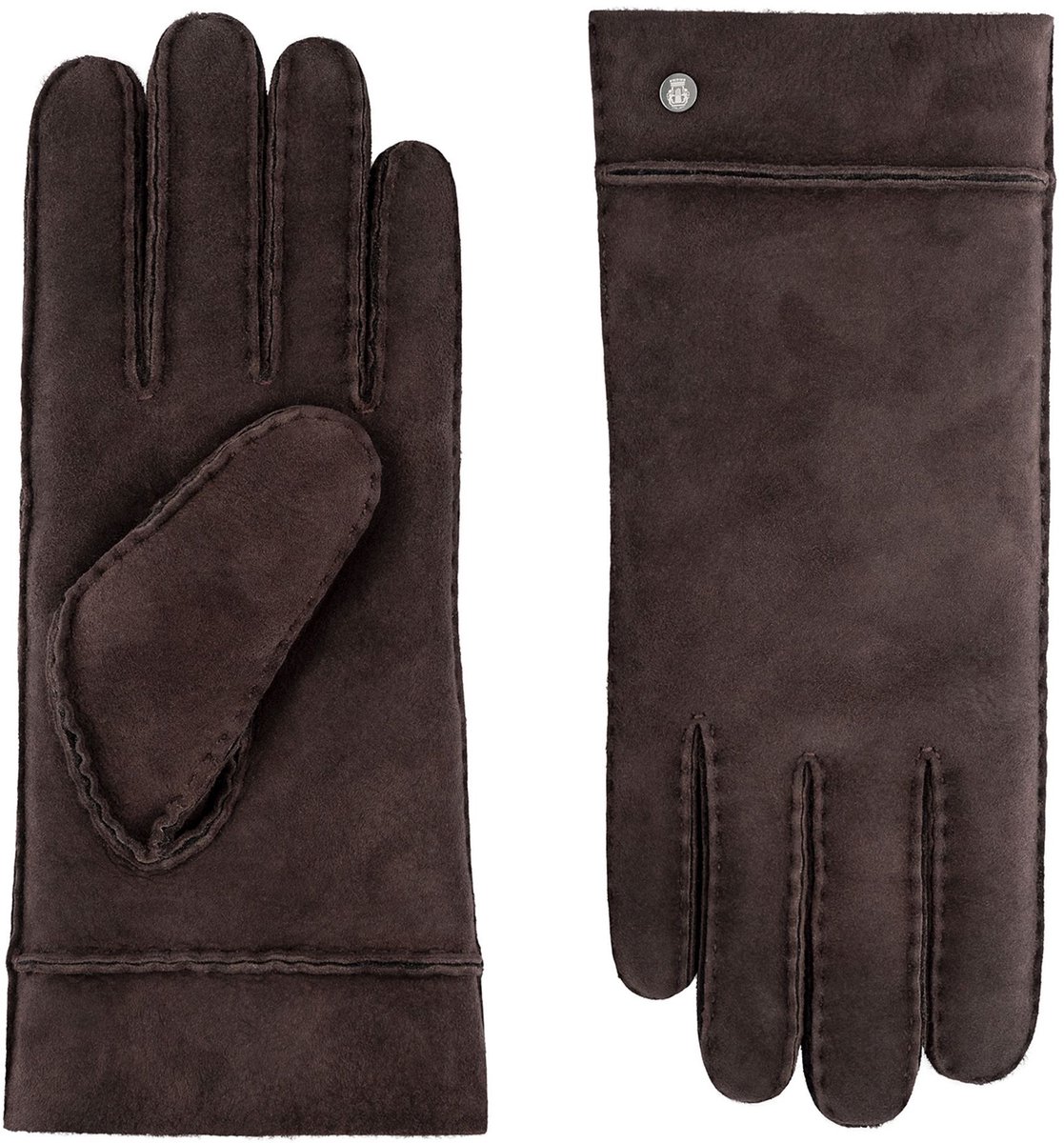 Roeckl Handschoenen Lammy dames S - bruin Leer - bruin