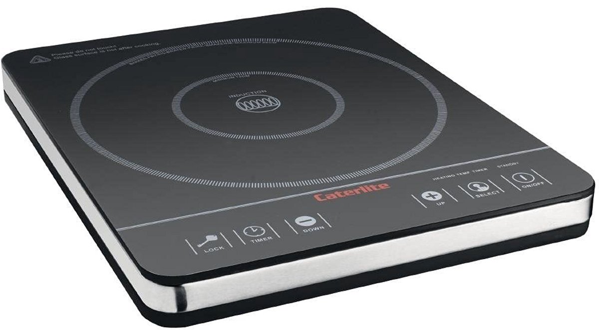 Professionele Inductiekookplaat 2000W - Krachtig en Veilig Koken