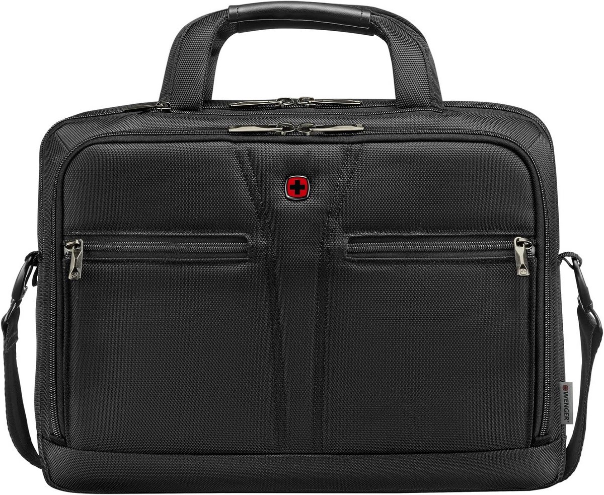 Laptoptas voor 14 tot 16 inch Laptop - Zwarte Aktetas met RFID Beveiliging