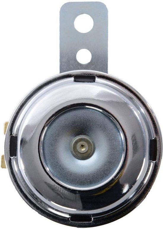 Klassieke 12V Claxon | Chrome Toeter voor Motor of Auto | bol