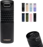 Kambukka Etna Grip Thermosbeker 500 ml - makkelijk reinigen - lekvrije Koffiebeker - Black Velvet