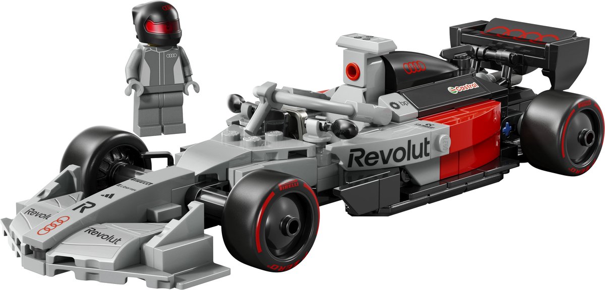 LEGO® Speed Champions Audi Revolut F1® Team R26 Racewagen - 77259 — afbeelding 11