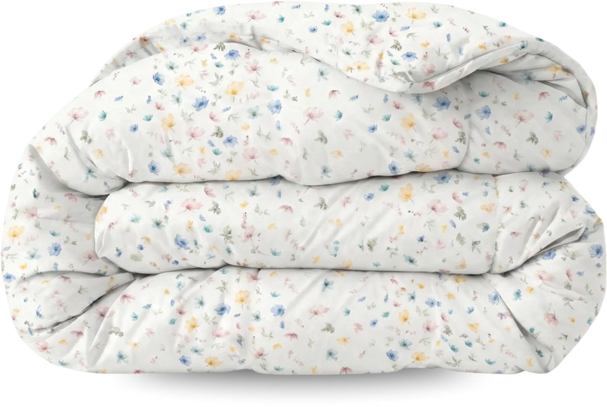 Zelesta Comfort Design Spring Bloom 240x200 - Dekbed zonder overtrek - Wasbaar dekbed - Hoesloos dekbed - 2 in 1 Dekbed met vaste overtrek