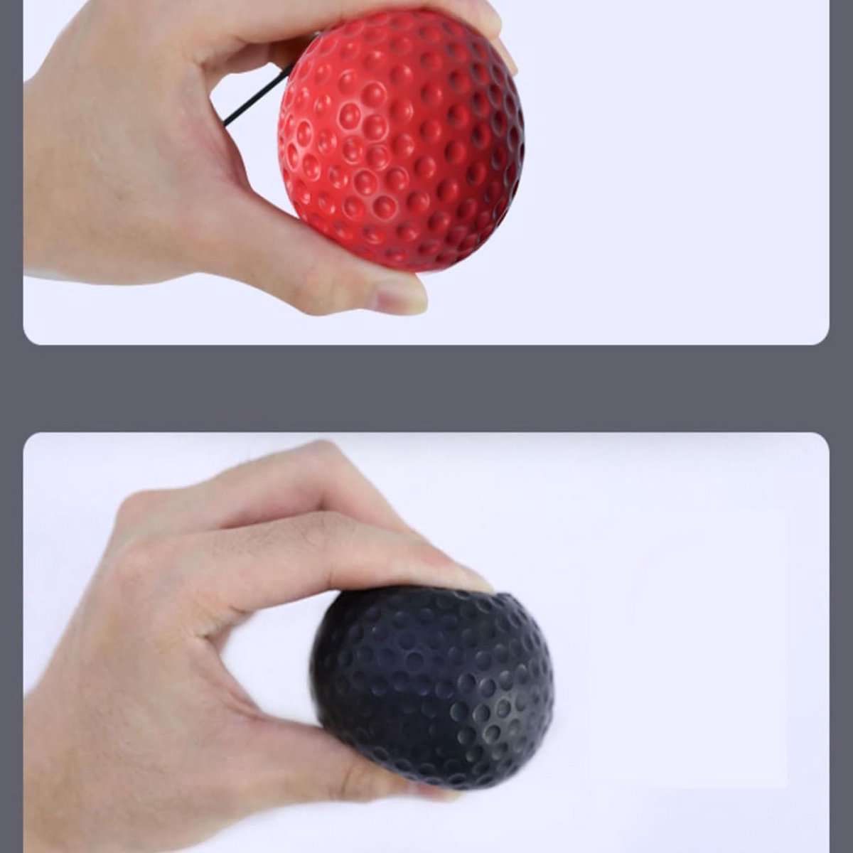 Bokszak Reflexbal Set voor Snelheid en Coördinatie Training - Voor Volwassenen en Kinderen