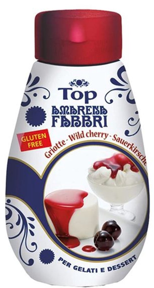 Fabbri Mini Topping - Amarena Wilde Kersen - 225g