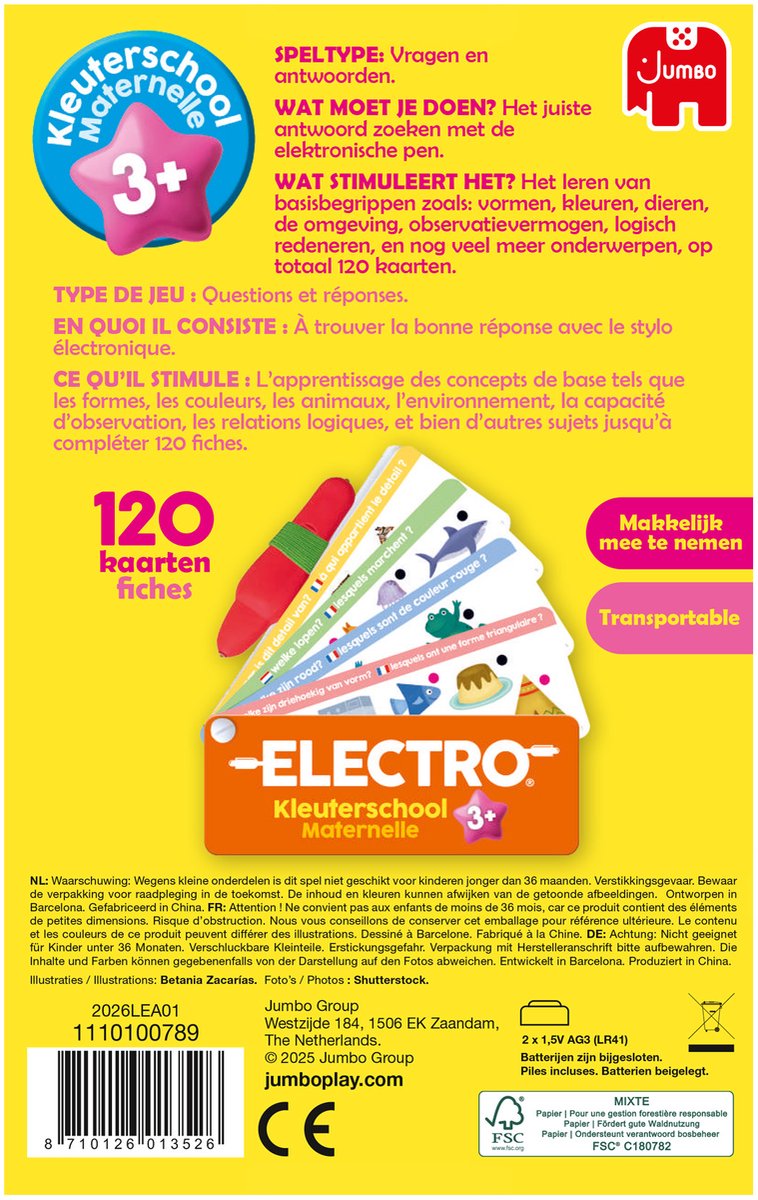 Jumbo - Electro - Fan on the go - Preschool 3+ — afbeelding 4
