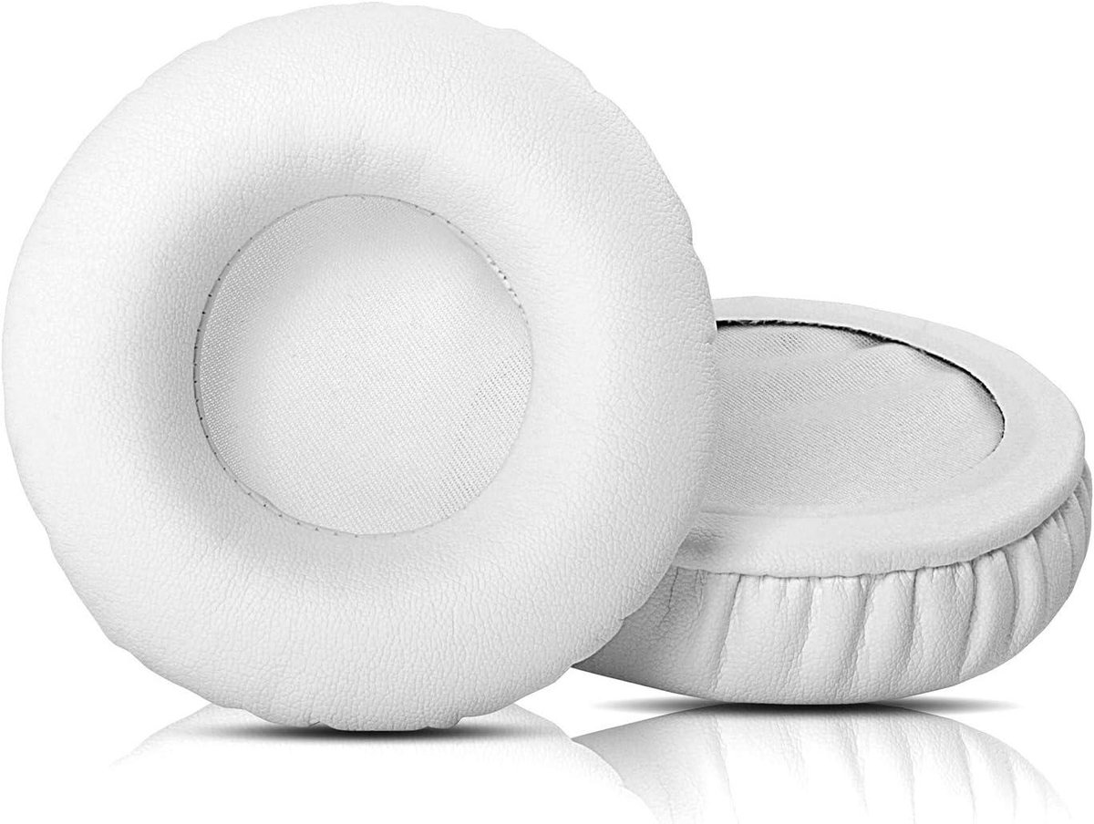 Vervangende oorkussens voor Headset - Wit - Zachte kussens - Comfortabel - Duurzaam.