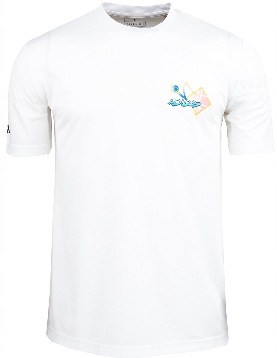 adidas T-shirt Heren – Polyester Wit