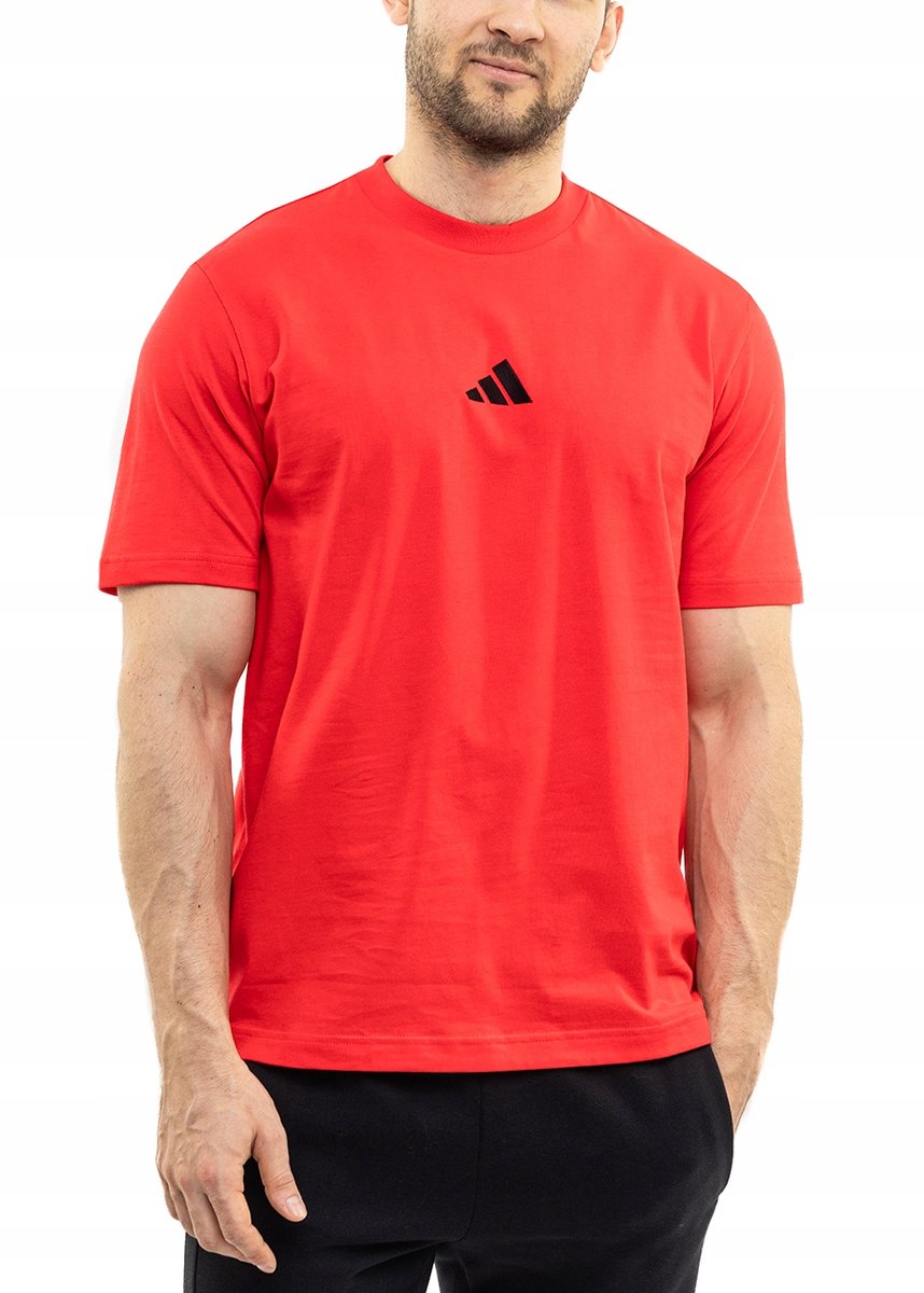 adidas Sportshirt Heren – Katoen Rood